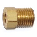 Midwest Fastener 3/16" Brass Inverted Flare Nuts 6PK 76341